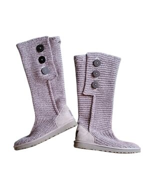 UGG Classic Cardi Knit Tall Boots 8